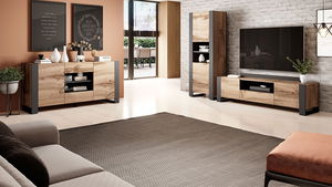 Mobilier living Elexia I (wotan + antracit)