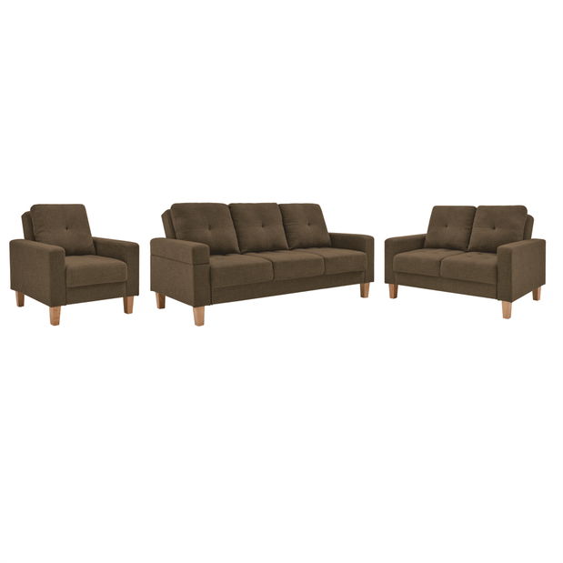 Canapea 2 locuri Krella (maro) 