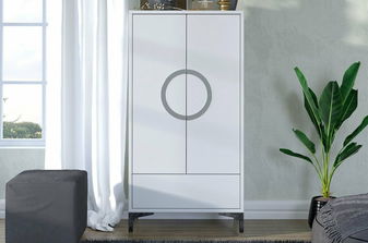 Comodă Evenna (Alb lucios)