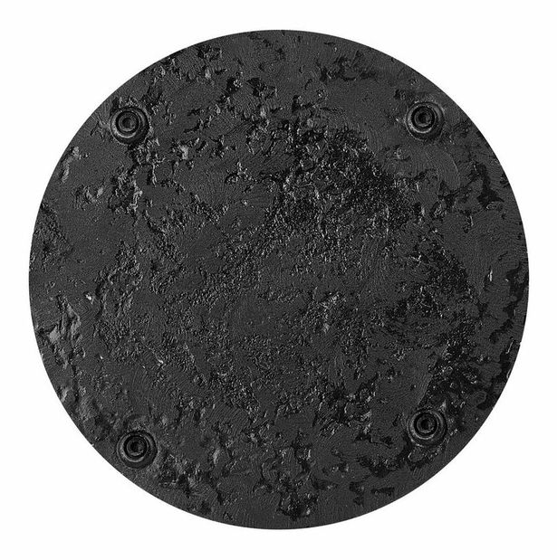 Cadru pentru umbrelă de grădină 45 cm ELFIR (beton) (negru)