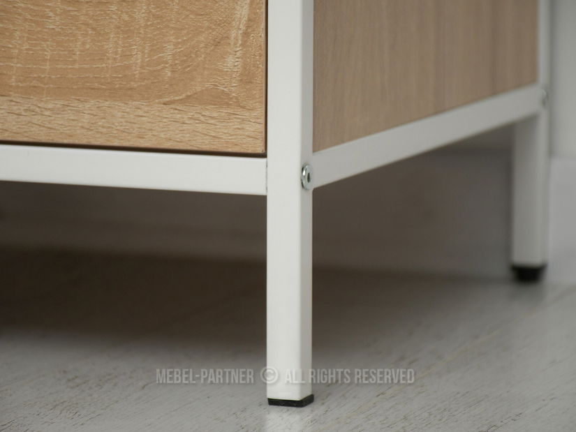 Komoda Soren Kom (sonoma + bijela)