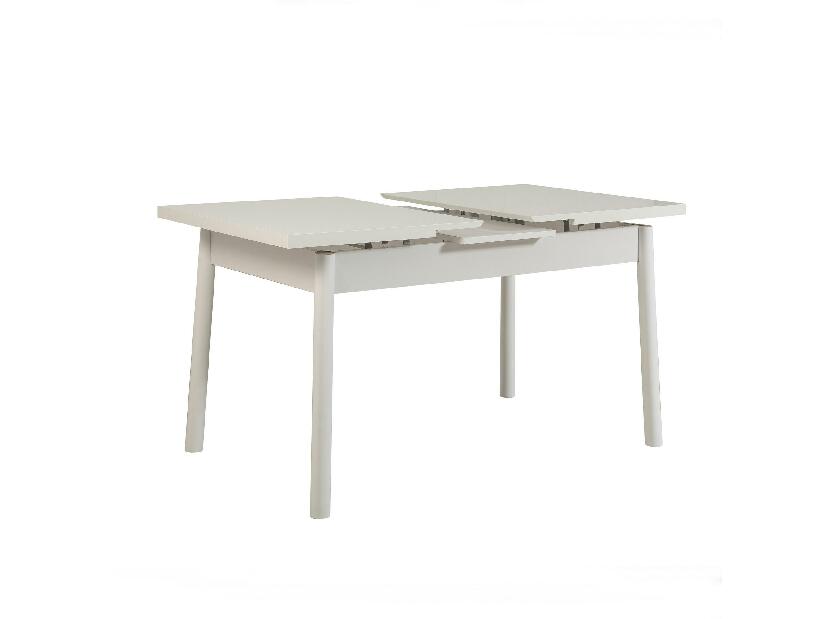 Blagovaonski stol na razvlačenje Dobuse 1 (bijela) (za 4 do 6 osoba)