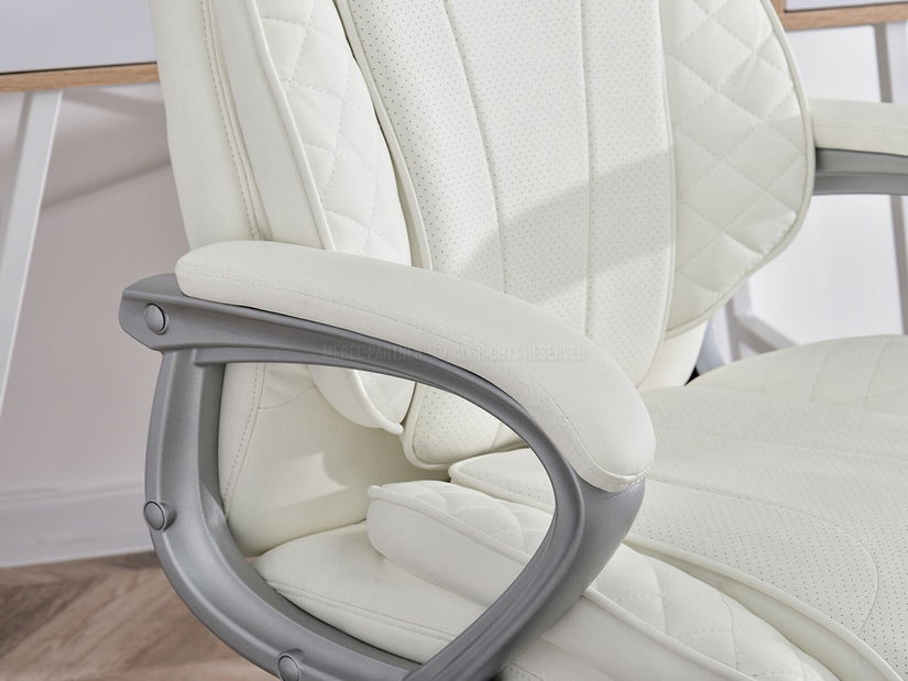 Fotel Hamilton (fehér + szürke)