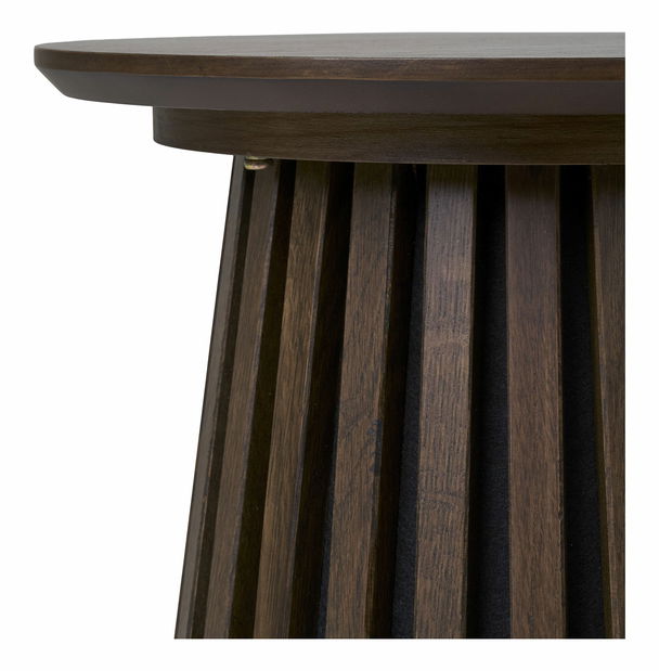 Príručný stolík Omirina 1 (tmavohnedá)