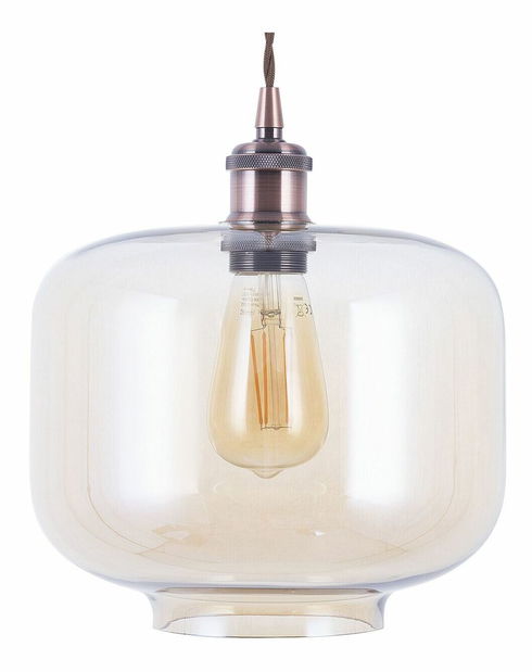 Závesná lampa Lamvo (priehľadná)