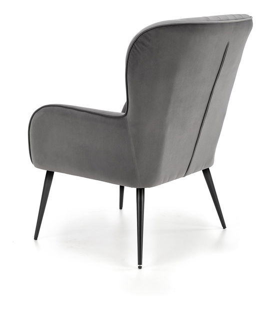 Fotoliu Varon (gri + negru)