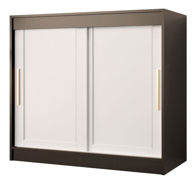 Szekrény Riven 100 (matt fekete)