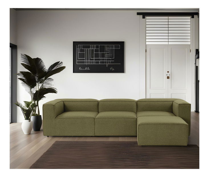 Sarokkanapé Forewona (zöld)