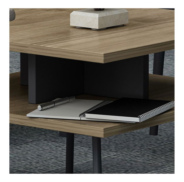 Uredski set Ironman (antracit + hrast) 