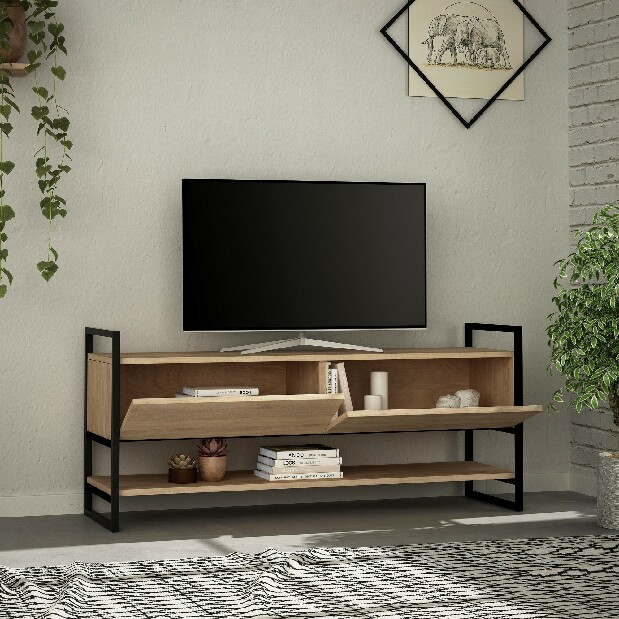 TV asztal/szekrény Meteora (tölgy)