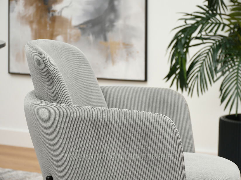 Szék Omar (szürke + fekete)