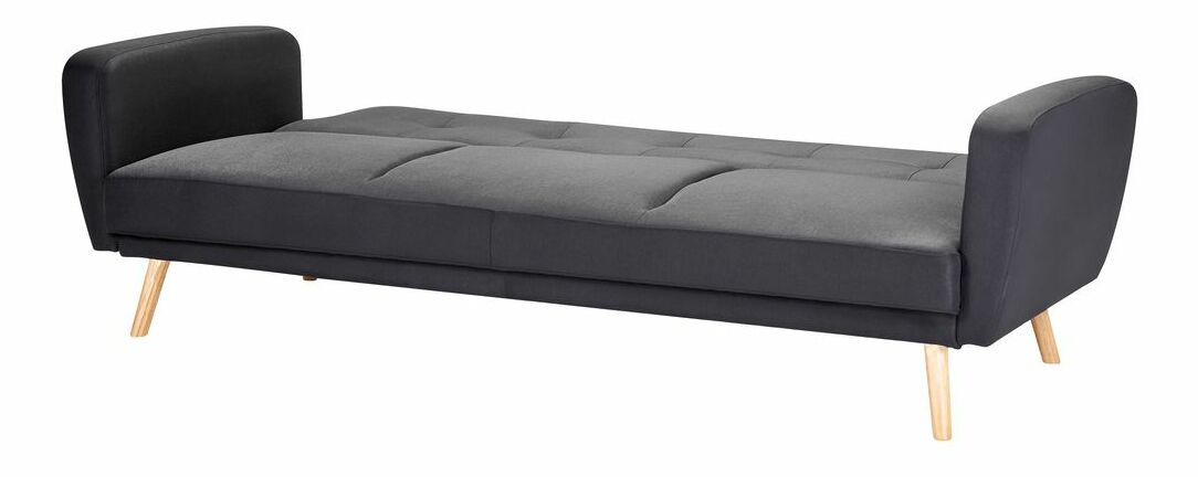 Pohovka trojsedačka Flong (čierna)