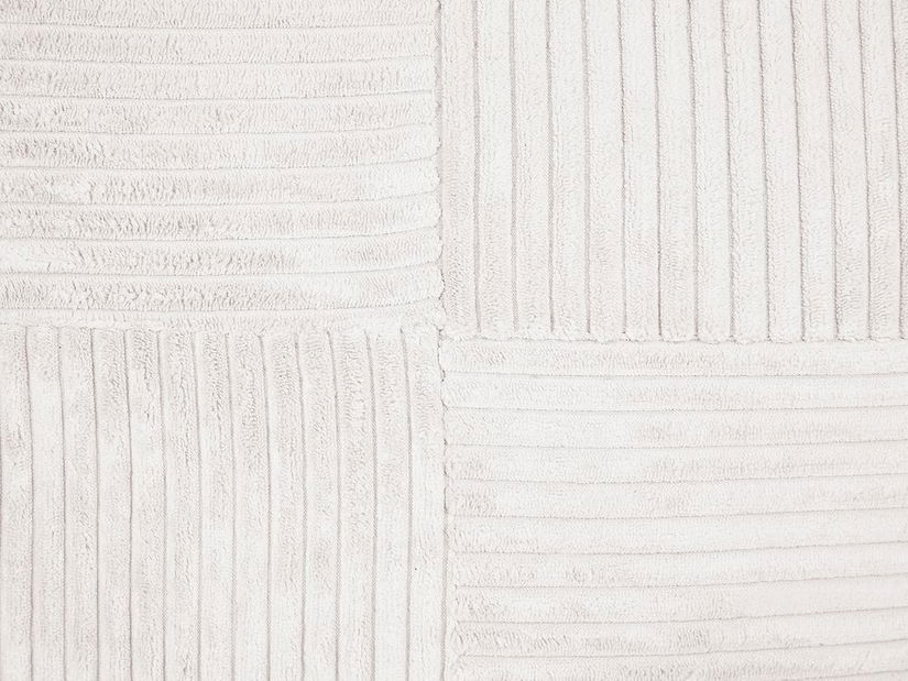 Sada 2 ozdobných vankúšov 43 x 43 cm Milie (biela)