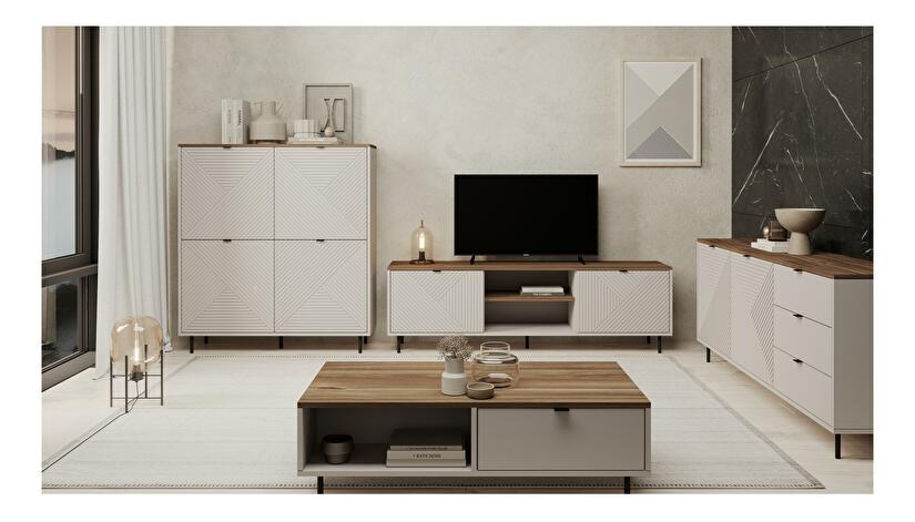 Mobilier living Eliminados 1 (cașmir + stejar castello)