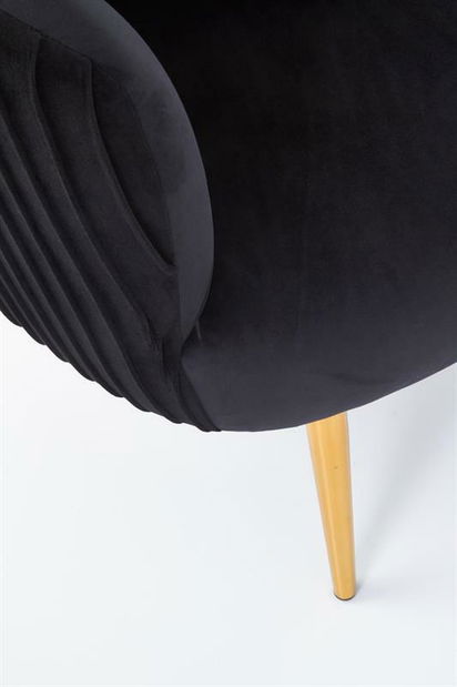 Fotel Carmina (fekete)