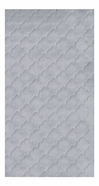 Koberec z umelej kožušiny 80 x 150 cm Gharry (sivá)