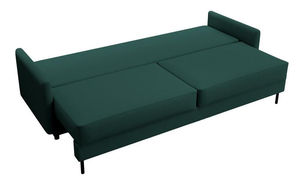 Háromszemélyes kanapé Toblera (sötétzöld)