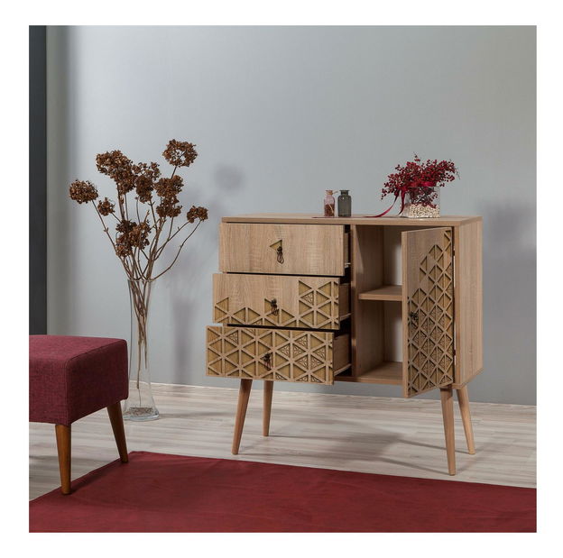 Komód Valentina 120 (szonoma tölgy)