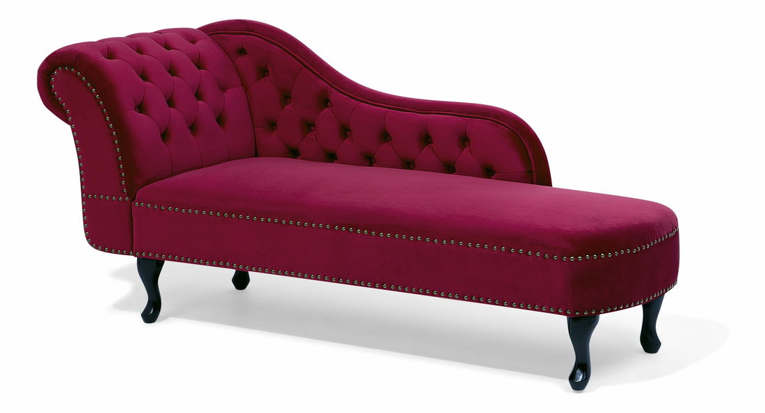 Fotoliu șezlong relaxare Nili (roșu închis) (S) *vânzare stoc