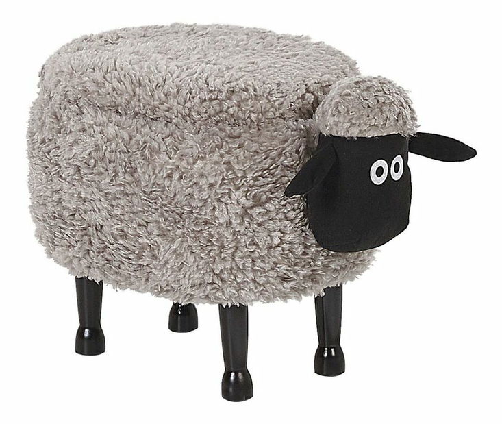 Taburetka SEHE (sivá) (s úl. priestorom)