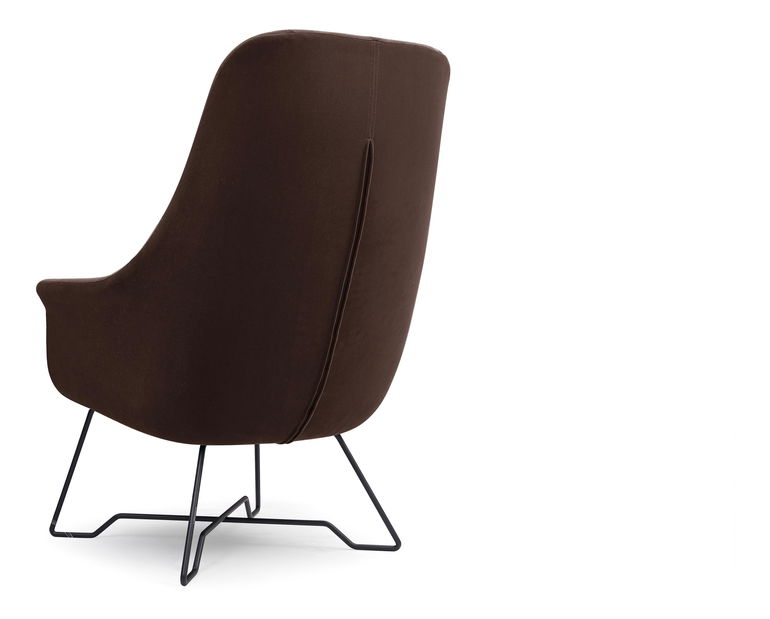 Fotel Eliah (sötétbarna)