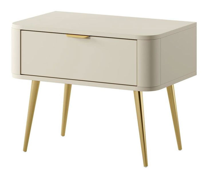 Nočný stolík Ovenia O6 (béžová)