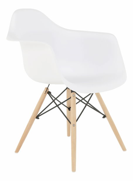 Scaun de sufragerie Damiron PC-019 (alb)