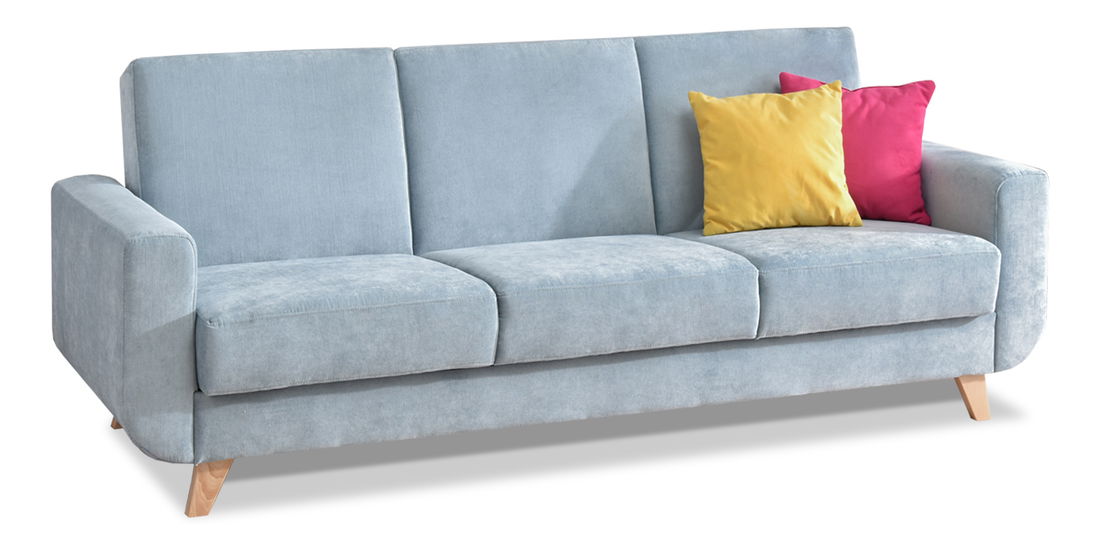 Pohovka trojsedačka Kalisz (modrá)