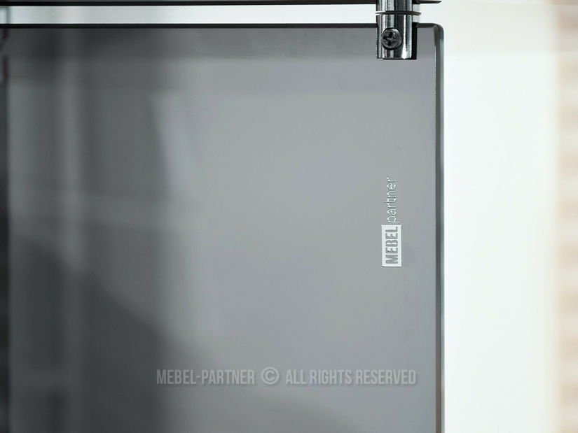 Masă sufragerie Fernandez (sticlă fumurie)