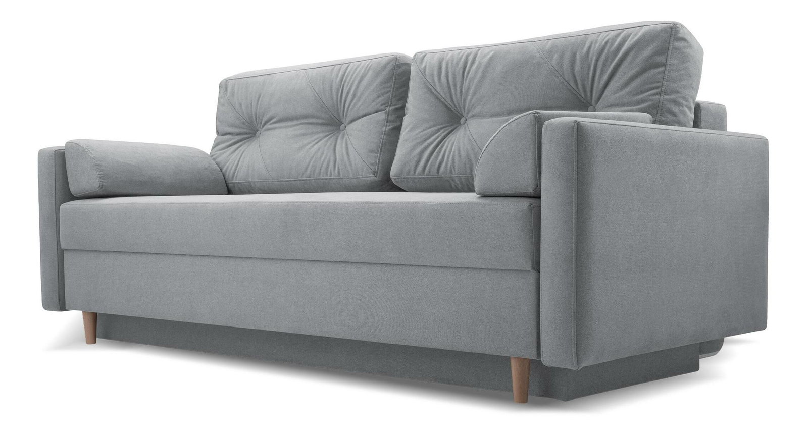 Pohovka trojsedačka Asial (tmavosivá)