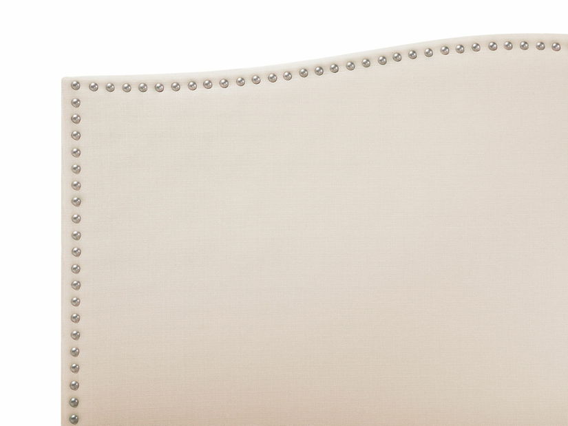 Franciaágy 160 cm MONTHY (ágyráccsal és tárolóhellyel) (bézs) *kiárusítás