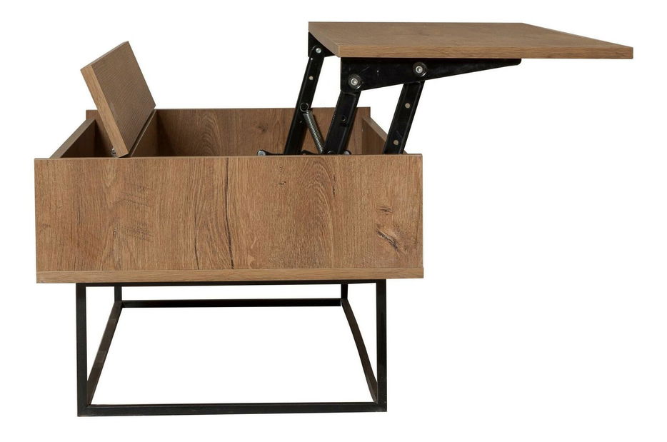 Set mobilier living Laxi 26 (nuc + negru)