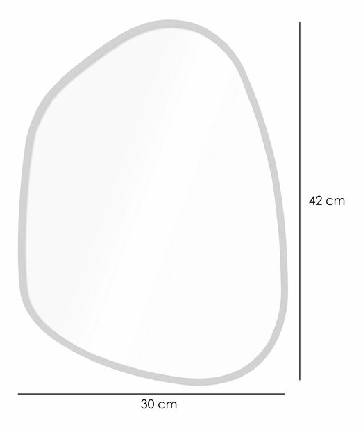 Ogledalo Asynte (bijela)