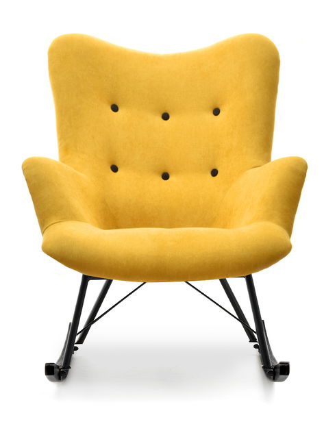 Fotelja za opuštanje Laurentino (crna)