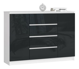 Komoda Keanu IV (grafit sjaj)