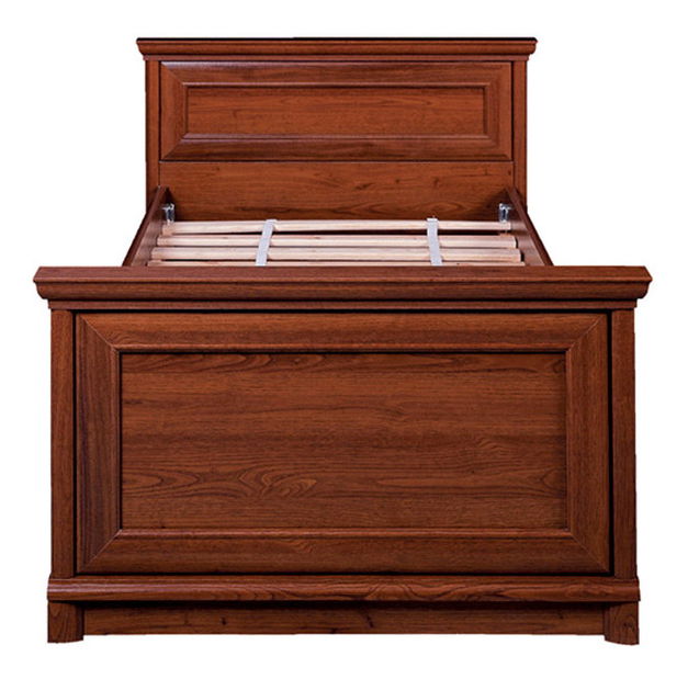 Jednolôžková posteľ 90 cm BRW KENT ELOZ 90 (Gaštan)