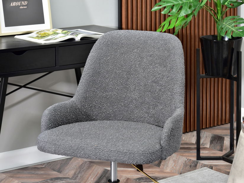 Scaun de birou Mio M (gri + negru)