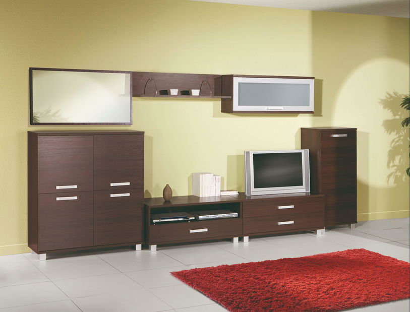 Ormar s policama Manton M1 (hrast catania)