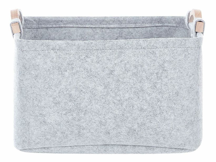 Set 3 buc coșuri Bienvenidi (gri)