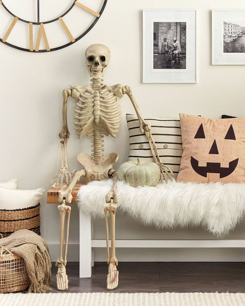 Set 2 ks košíkov Augustin (béžová)