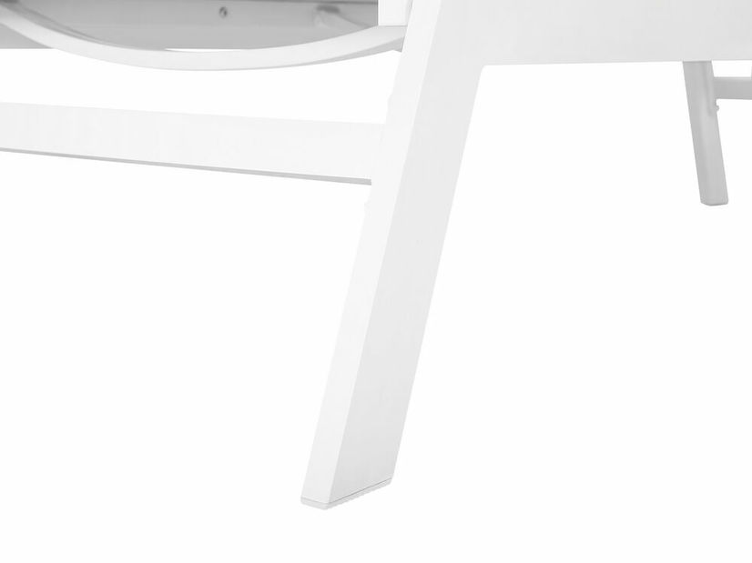 Záhradné lehátko Campania (sivá)