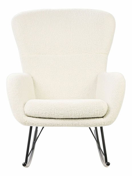 Hojdacie kreslo Andrine (biela + čierna)