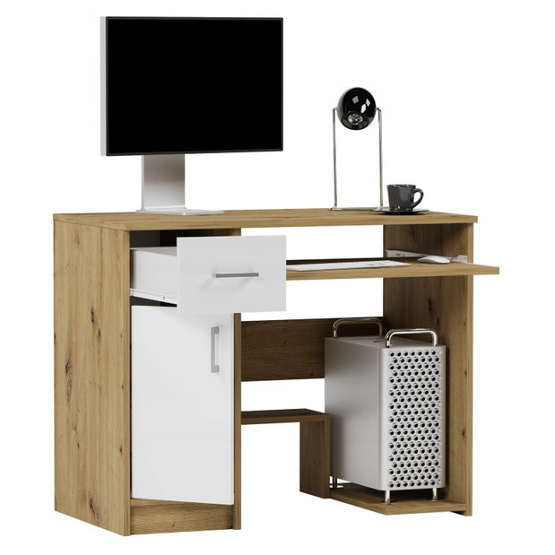 PC stol Nolgo (artisan + bijela)