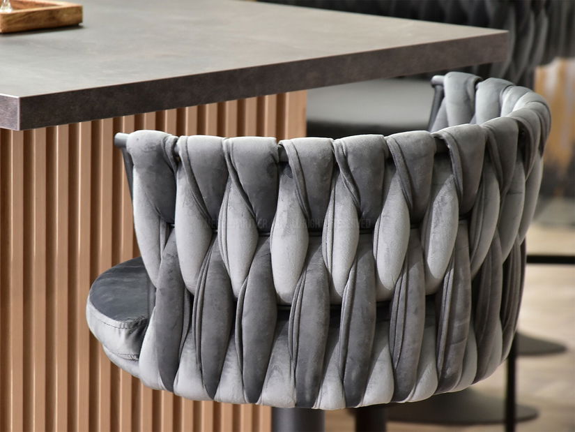 Scaun Adel (grafit + negru)