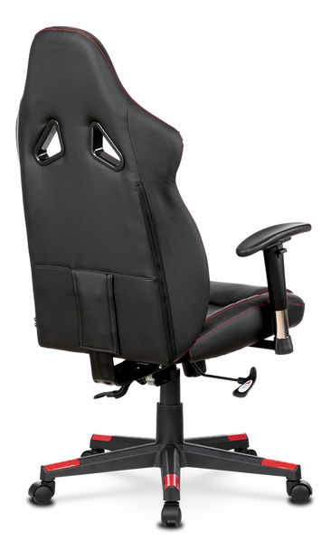 Fotoliu de birou/gaming Yogo-Y316-RED (Negru + roșu)