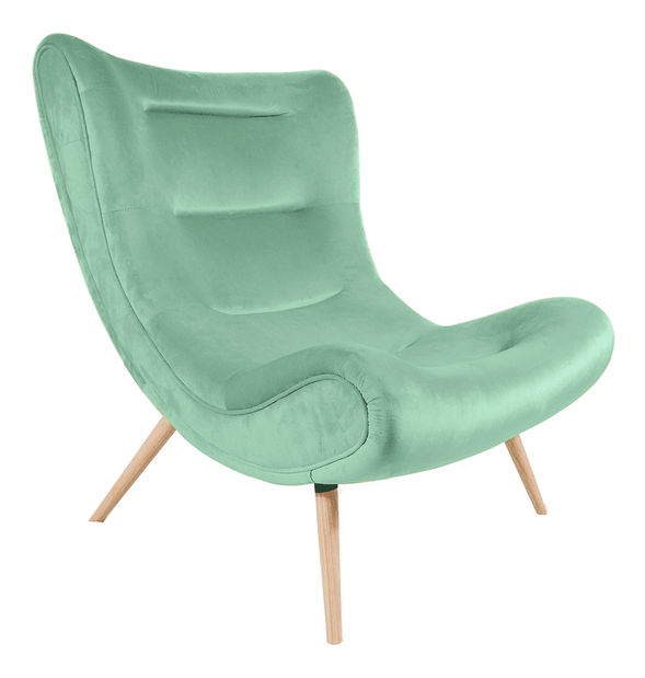 Fotoliu Kam (mentolovo verde)