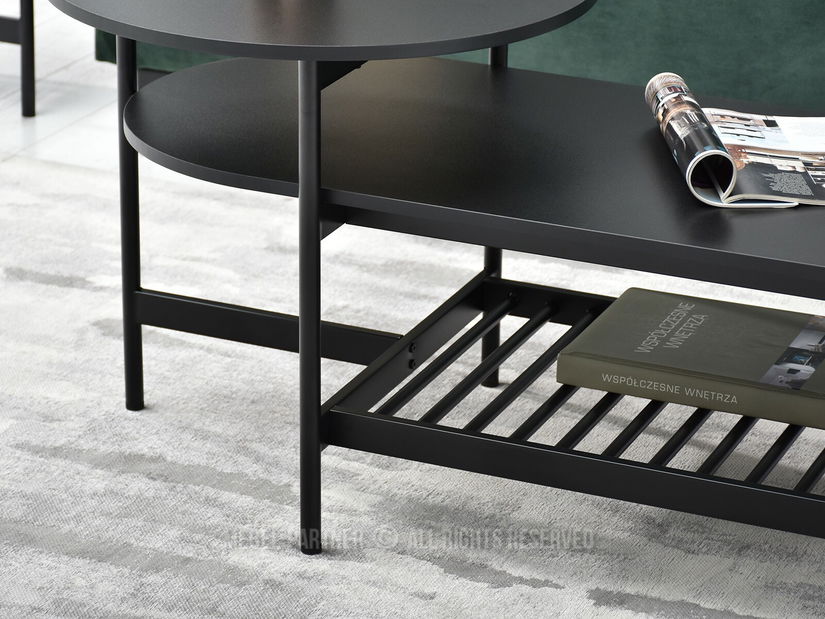 Stolić za kavu Lorelail Xl (crna)