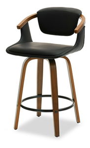 Stolica Max H (tamni orah + orah)