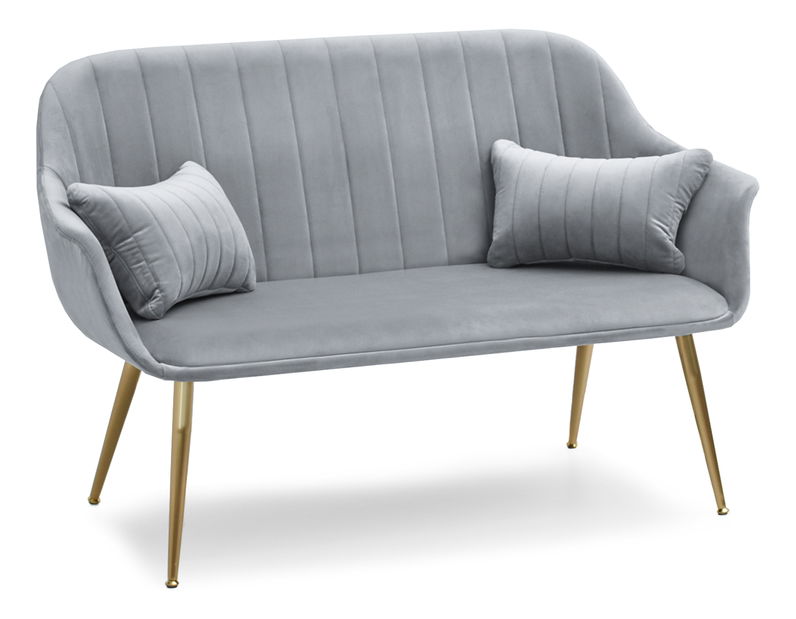 Sofa Osmol S (siva + crna)