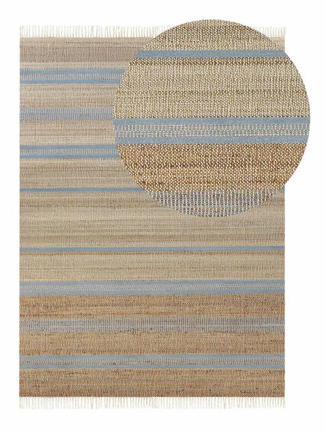 Szőnyeg 160 x 300 cm Tally (bézs + kék)